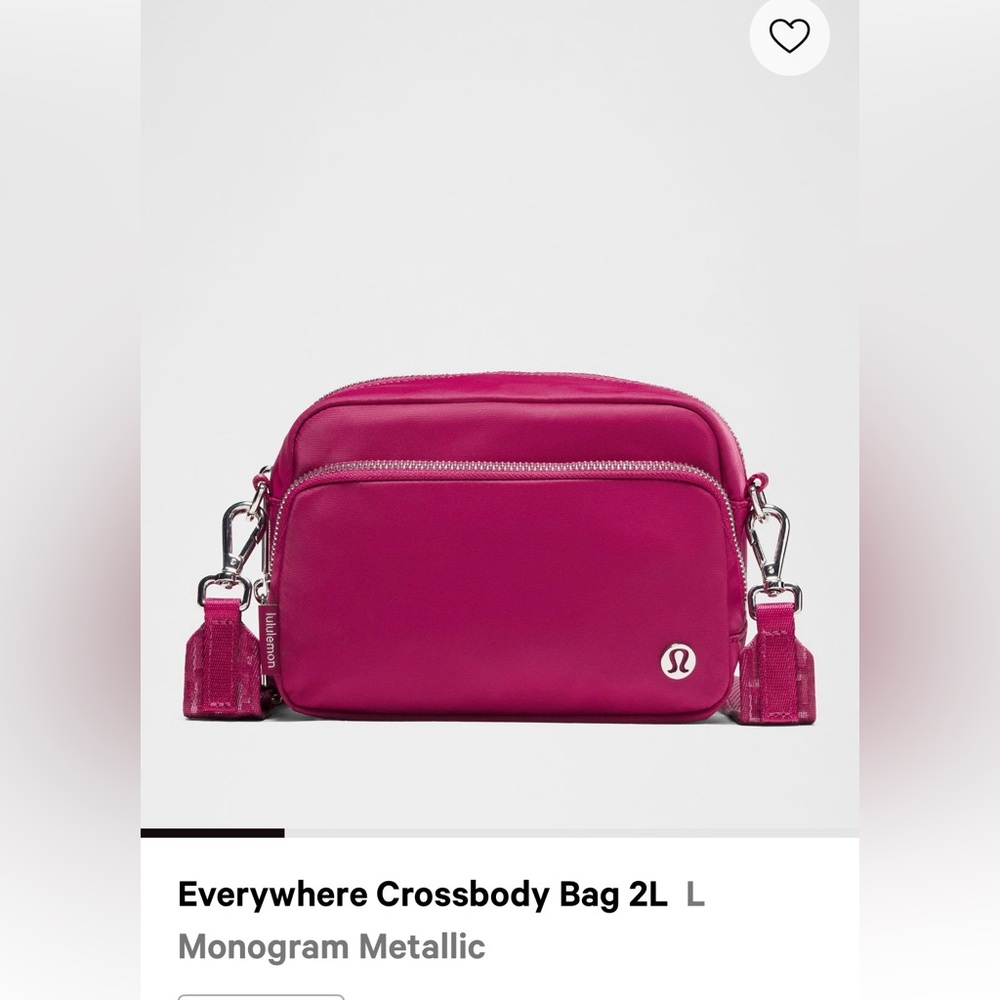 NWT Lululemon Everywhere Crossbody Bag 2L - Picture 5 of 7